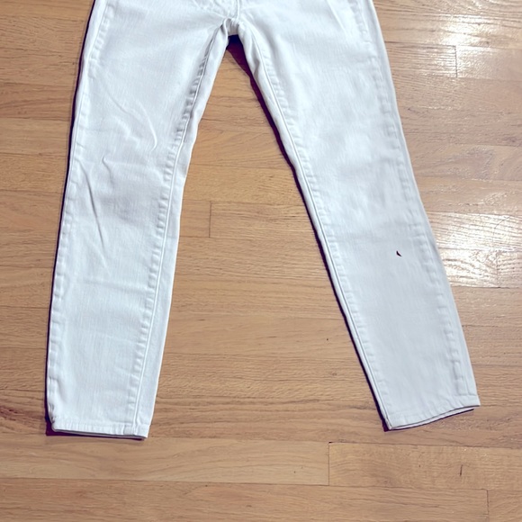 J Crew Toothpick Stretch White Jeans - Picture 3 of 11